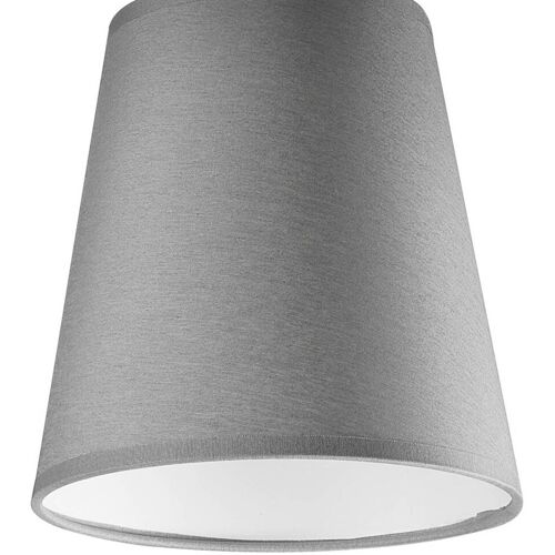 Deckenlampe Risco Envostar, dimmbar, alu / grau / zink, für Wohn- / Esszimmer, Textil / Stoff / Seide, Deckenlampe