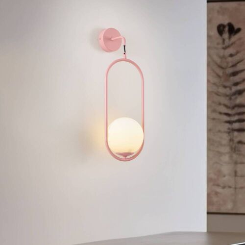 Wandlampe Samba Jupiter, dimmbar, für Wohn- / Esszimmer, Glas, Wandleuchte, Wandlampe Innen