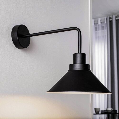 Wandlampe Craft I Nowodvorski Lighting, dimmbar, schwarz, für Wohn- / Esszimmer, Metall, Wandleuchte, Wandlampe Innen
