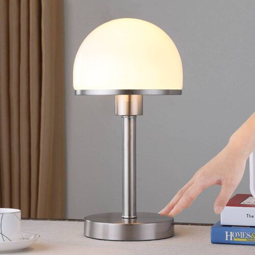 Nachttischlampe Jolie Lindby, für Schlafzimmer, Metall, Modern, Tischlampe
