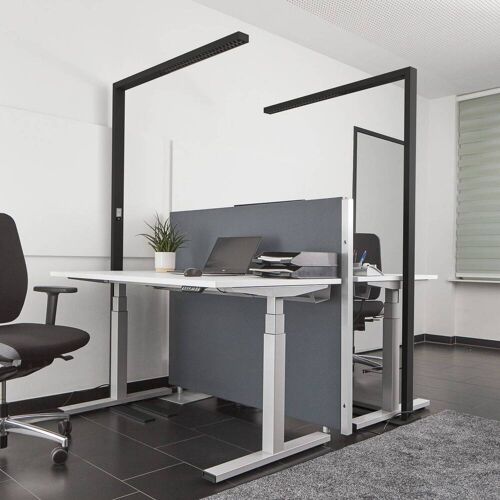 Stehlampe Jolinda Arcchio, dimmbar, schwarz, für Arbeitszimmer / Büro, Aluminium, Modern