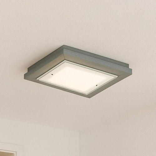 Deckenlampe Tally Argon, grün, für Flurbereich, Holz, Deckenlampe