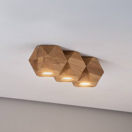 Deckenlampe Peach Puff Envostar, dimmbar, Holz hell, für Wohn- / Esszimmer, Holz, Modern, Deckenlampe