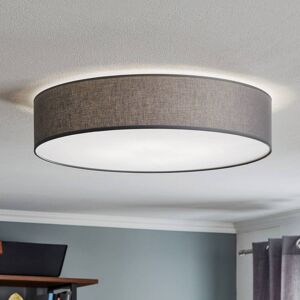 Deckenlampe Rondo TK Lighting, dimmbar, alu / grau / zink, für Schlafzimmer, Textil / Stoff / Seide, Modern, Deckenlampe Deckenlampe Rondo TK Lighting, dimmbar, alu / grau / zink, für Schlafzimmer, Textil / Stoff / Seide, Modern, Deckenlampe