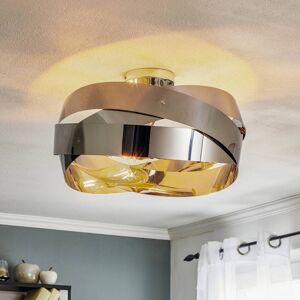 Deckenlampe Tornado Domiluce, dimmbar, chrom / silber, für Wohn- / Esszimmer, Metall, Modern, Deckenlampe Deckenlampe Tornado Domiluce, dimmbar, chrom / silber, für Wohn- / Esszimmer, Metall, Modern, Deckenlampe