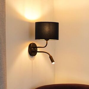 Wandlampe Roller Duolla, schwarz, für Wohn- / Esszimmer, Metall, Wandleuchte, Wandlampe Innen Wandlampe Roller Duolla, schwarz, für Wohn- / Esszimmer, Metall, Wandleuchte, Wandlampe Innen