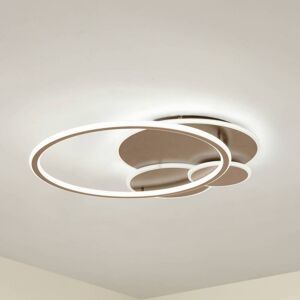 Deckenlampe Circulo Lucande, dimmbar, braun / rost, für Wohn- / Esszimmer, Metall, Modern, Deckenlampe Deckenlampe Circulo Lucande, dimmbar, braun / rost, für Wohn- / Esszimmer, Metall, Modern, Deckenlampe