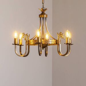 Kronleuchter Castle Jupiter, dimmbar, bronze / altmessing, für Wohn- / Esszimmer, Metall, Antik, Kronleuchter Kronleuchter Castle Jupiter, dimmbar, bronze / altmessing, für Wohn- / Esszimmer, Metall, Antik, Kronleuchter