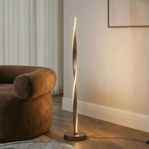 LED Stehlampe Jaren Lindby, braun / rost, für Wohn- / Esszimmer, Metall, Modern, LED Stehlampe LED Stehlampe Jaren Lindby, braun / rost, für Wohn- / Esszimmer, Metall, Modern, LED Stehlampe