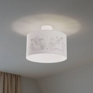 Deckenlampe Mila Duolla, dimmbar, weiß / opal, für Kinderzimmer, Textil / Stoff / Seide, Deckenlampe Deckenlampe Mila Duolla, dimmbar, weiß / opal, für Kinderzimmer, Textil / Stoff / Seide, Deckenlampe