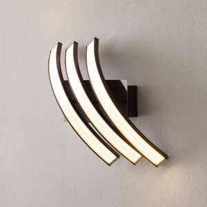 Wandlampe Largo Domiluce, dimmbar, schwarz, für Flurbereich, Metall, Modern, LED Wandleuchte, Wandlampe Innen Wandlampe Largo Domiluce, dimmbar, schwarz, für Flurbereich, Metall, Modern, LED Wandleuchte, Wandlampe Innen