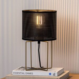 Nachttischlampe Kamil Luminex, schwarz, für Wohn- / Esszimmer, Metall, Modern, Tischlampe Nachttischlampe Kamil Luminex, schwarz, für Wohn- / Esszimmer, Metall, Modern, Tischlampe