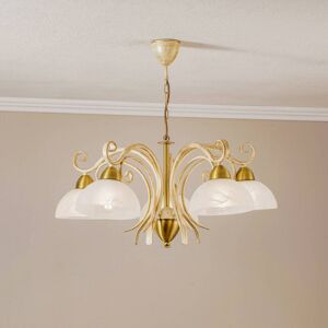 Luminex Aurora Weiß 5-flammige Pendelleuchte Luminex Aurora Weiß 5-flammige Pendelleuchte