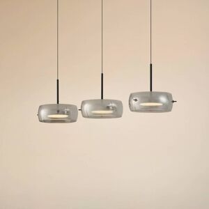 Hängelampe Martis Lucande, dimmbar, schwarz, für Wohn- / Esszimmer, Glas, Modern Hängelampe Martis Lucande, dimmbar, schwarz, für Wohn- / Esszimmer, Glas, Modern