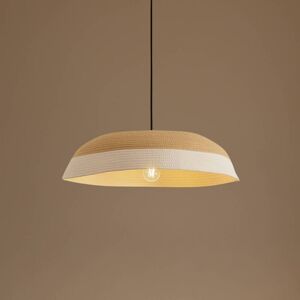 Hängelampe Caliva Lindby, creme / amber, für Wohn- / Esszimmer, Textil / Stoff / Seide, Modern, Pendelleuchte Hängelampe Caliva Lindby, creme / amber, für Wohn- / Esszimmer, Textil / Stoff / Seide, Modern, Pendelleuchte