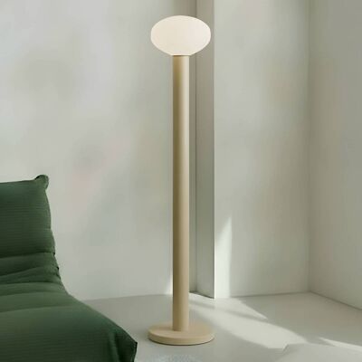 Design Stehlampe Flo ALDEX, creme / amber, für Wohn- / Esszimmer, Metall, Design, Stehlampe Design Stehlampe Flo ALDEX, creme / amber, für Wohn- / Esszimmer, Metall, Design, Stehlampe