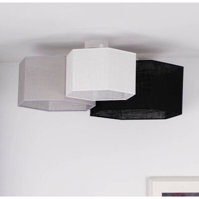 Deckenlampe Emil Euluna, dimmbar, für Wohn- / Esszimmer, Textil / Stoff / Seide, Modern, Deckenlampe Deckenlampe Emil Euluna, dimmbar, für Wohn- / Esszimmer, Textil / Stoff / Seide, Modern, Deckenlampe