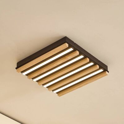Deckenlampe Firka Lindby, dimmbar, Holz hell, für Wohn- / Esszimmer, Holz, Modern, Deckenlampe Deckenlampe Firka Lindby, dimmbar, Holz hell, für Wohn- / Esszimmer, Holz, Modern, Deckenlampe