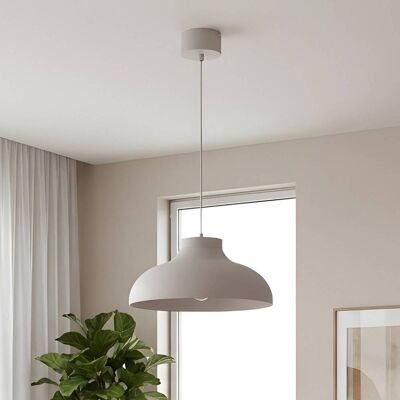 Hängelampe Basca Luminex, dimmbar, creme / amber, für Wohn- / Esszimmer, Metall, Pendelleuchte Hängelampe Basca Luminex, dimmbar, creme / amber, für Wohn- / Esszimmer, Metall, Pendelleuchte