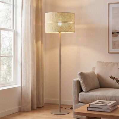 Stehlampe Calma TK Lighting, creme / amber, für Wohn- / Esszimmer, Stehlampe Stehlampe Calma TK Lighting, creme / amber, für Wohn- / Esszimmer, Stehlampe