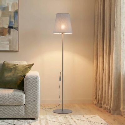 Stehlampe Elizabeth TK Lighting, creme / amber, für Wohn- / Esszimmer, Textil / Stoff / Seide, Modern, Stehlampe Stehlampe Elizabeth TK Lighting, creme / amber, für Wohn- / Esszimmer, Textil / Stoff / Seide, Modern, Stehlampe