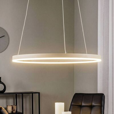 Hängelampe Albiona Arcchio, dimmbar, creme / amber, für Küche, Metall, Modern, Pendelleuchte Hängelampe Albiona Arcchio, dimmbar, creme / amber, für Küche, Metall, Modern, Pendelleuchte