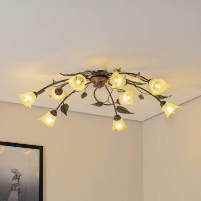 Onli Lighting Miranda 9 Light Multi Arm Semi Flush Deckenlampe - Deckenlampe Onli Lighting Miranda 9 Light Multi Arm Semi Flush Deckenlampe - Deckenlampe