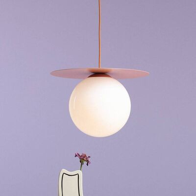 Glas Hängelampe Loop Coral L ALDEX, dimmbar, rot, für Wohn- / Esszimmer, Metall, Modern, Pendelleuchte Glas Hängelampe Loop Coral L ALDEX, dimmbar, rot, für Wohn- / Esszimmer, Metall, Modern, Pendelleuchte