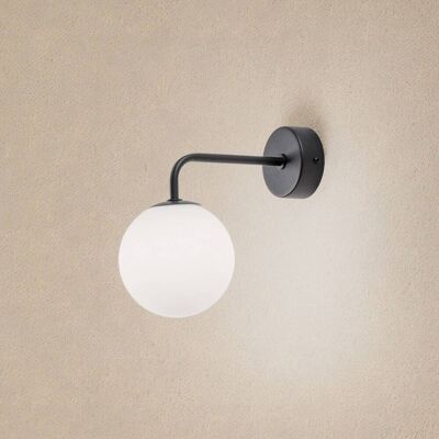 SOLLUX LIGHTING Schwarze Astral Wandleuchte - Beleuchtung SOLLUX LIGHTING Schwarze Astral Wandleuchte - Beleuchtung