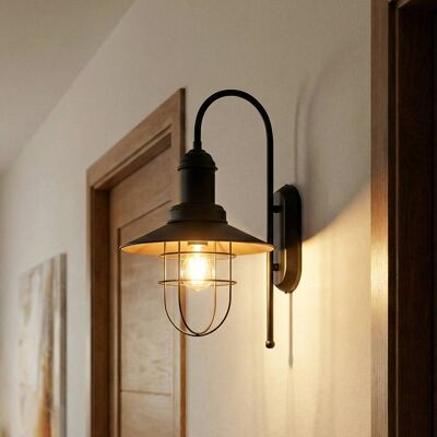 Wandlampe Gadi ROYALTECH, dimmbar, schwarz, für Wohn- / Esszimmer, Metall, Wandleuchte, Wandlampe Innen Wandlampe Gadi ROYALTECH, dimmbar, schwarz, für Wohn- / Esszimmer, Metall, Wandleuchte, Wandlampe Innen