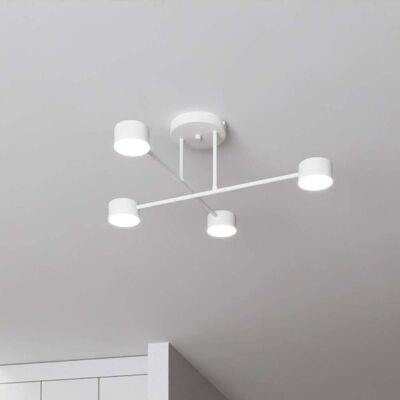 Emibig 1356/4 Moderne Deckenlampe - Deckenleuchte, 4 GX53 Fassungen Emibig 1356/4 Moderne Deckenlampe - Deckenleuchte, 4 GX53 Fassungen