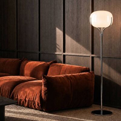 Stehlampe Christo Lucande, chrom / silber, für Wohn- / Esszimmer, Metall, Design, Stehlampe Stehlampe Christo Lucande, chrom / silber, für Wohn- / Esszimmer, Metall, Design, Stehlampe