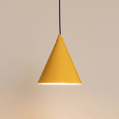 Hängelampe Form ALDEX, dimmbar, gelb / orange, für Wohn- / Esszimmer, Metall, Pendelleuchte Hängelampe Form ALDEX, dimmbar, gelb / orange, für Wohn- / Esszimmer, Metall, Pendelleuchte