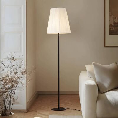 Stehlampe Virelle Lindby, weiß / opal, für Wohn- / Esszimmer, Textil / Stoff / Seide, Modern, Stehlampe Stehlampe Virelle Lindby, weiß / opal, für Wohn- / Esszimmer, Textil / Stoff / Seide, Modern, Stehlampe
