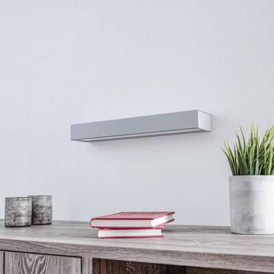 Wandlampe Mera MCJ, alu / grau / zink, für Flurbereich, Metall, Modern, LED Wandleuchte, Wandlampe Innen Wandlampe Mera MCJ, alu / grau / zink, für Flurbereich, Metall, Modern, LED Wandleuchte, Wandlampe Innen