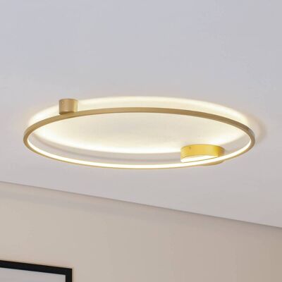 LED Deckenlampe Saturno Milagro Lighting, messing / gold, für Wohn- / Esszimmer, Aluminium, Modern, LED Deckenleuchte LED Deckenlampe Saturno Milagro Lighting, messing / gold, für Wohn- / Esszimmer, Aluminium, Modern, LED Deckenleuchte