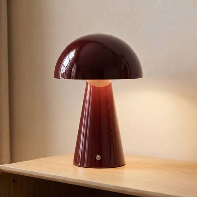 Tischlampe Nevijo Lindby, dimmbar, rot, für Wohn- / Esszimmer, Metall, Modern, Tischlampe Tischlampe Nevijo Lindby, dimmbar, rot, für Wohn- / Esszimmer, Metall, Modern, Tischlampe
