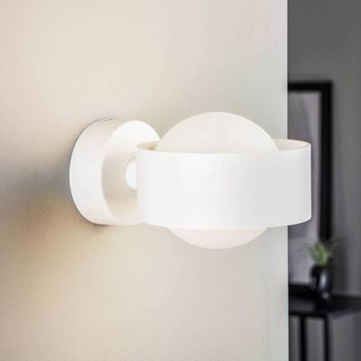 Euluna Mado Weiße Stahl Wandleuchte - Wandlampe Euluna Mado Weiße Stahl Wandleuchte - Wandlampe