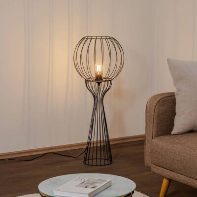 Stehlampe Mercure HELAM, schwarz, für Wohn- / Esszimmer, Metall, Stehlampe Stehlampe Mercure HELAM, schwarz, für Wohn- / Esszimmer, Metall, Stehlampe