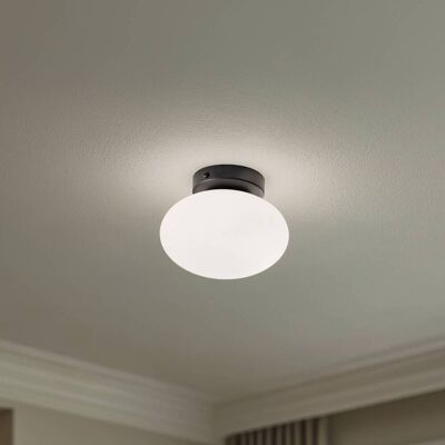 Deckenlampe Ufo Domiluce, dimmbar, weiß / opal, für Wohn- / Esszimmer, Glas, Modern, Deckenlampe Deckenlampe Ufo Domiluce, dimmbar, weiß / opal, für Wohn- / Esszimmer, Glas, Modern, Deckenlampe