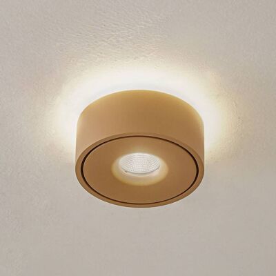 LED Deckenlampe Rotari Arcchio, dimmbar, braun / rost, für Flurbereich, Aluminium, Modern, LED Deckenleuchte LED Deckenlampe Rotari Arcchio, dimmbar, braun / rost, für Flurbereich, Aluminium, Modern, LED Deckenleuchte