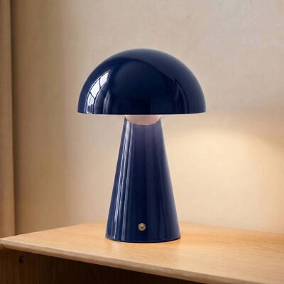Lindby Nevijo LED-Tischlampe - Blau, Wiederaufladbar, Dimmbar Lindby Nevijo LED-Tischlampe - Blau, Wiederaufladbar, Dimmbar