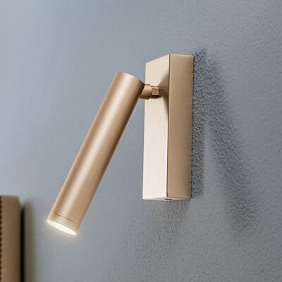 Wandlampe Rulo Argon, messing / gold, für Wohn- / Esszimmer, Metall, LED Wandleuchte, Wandlampe Innen Wandlampe Rulo Argon, messing / gold, für Wohn- / Esszimmer, Metall, LED Wandleuchte, Wandlampe Innen