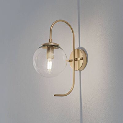 Hängelampe Jewel Opviq, dimmbar, messing / gold, für Wohn- / Esszimmer, Glas, Pendelleuchte Hängelampe Jewel Opviq, dimmbar, messing / gold, für Wohn- / Esszimmer, Glas, Pendelleuchte