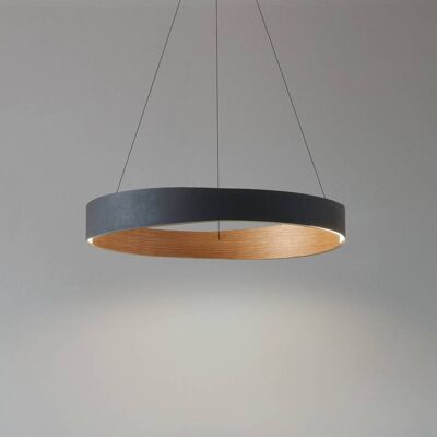 Hängelampe Daelor Lucande, dimmbar, schwarz, für Wohn- / Esszimmer, Metall, Design Hängelampe Daelor Lucande, dimmbar, schwarz, für Wohn- / Esszimmer, Metall, Design