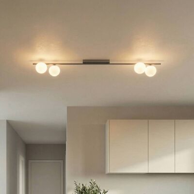 Deckenlampe Imelo TK Lighting, dimmbar, braun / rost, für Schlafzimmer, Glas, Deckenlampe Deckenlampe Imelo TK Lighting, dimmbar, braun / rost, für Schlafzimmer, Glas, Deckenlampe