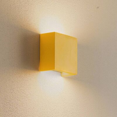 Wandlampe Gianto Argon, gelb / orange, für Wohn- / Esszimmer, Metall, Modern, LED Wandleuchte, Wandlampe Innen Wandlampe Gianto Argon, gelb / orange, für Wohn- / Esszimmer, Metall, Modern, LED Wandleuchte, Wandlampe Innen