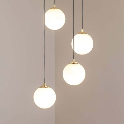 Glas Hängelampe Glassy Euluna, dimmbar, schwarz, für Wohn- / Esszimmer, Glas, Modern, Pendelleuchte Glas Hängelampe Glassy Euluna, dimmbar, schwarz, für Wohn- / Esszimmer, Glas, Modern, Pendelleuchte
