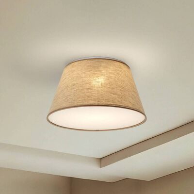 Deckenlampe Formo TK Lighting, dimmbar, creme / amber, für Wohn- / Esszimmer, Textil / Stoff / Seide, Modern, Deckenlampe Deckenlampe Formo TK Lighting, dimmbar, creme / amber, für Wohn- / Esszimmer, Textil / Stoff / Seide, Modern, Deckenlampe