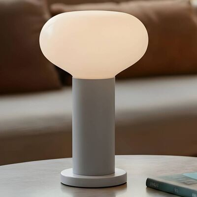 Design Tischlampe Flo ALDEX, alu / grau / zink, für Wohn- / Esszimmer, Metall, Design, Tischlampe Design Tischlampe Flo ALDEX, alu / grau / zink, für Wohn- / Esszimmer, Metall, Design, Tischlampe